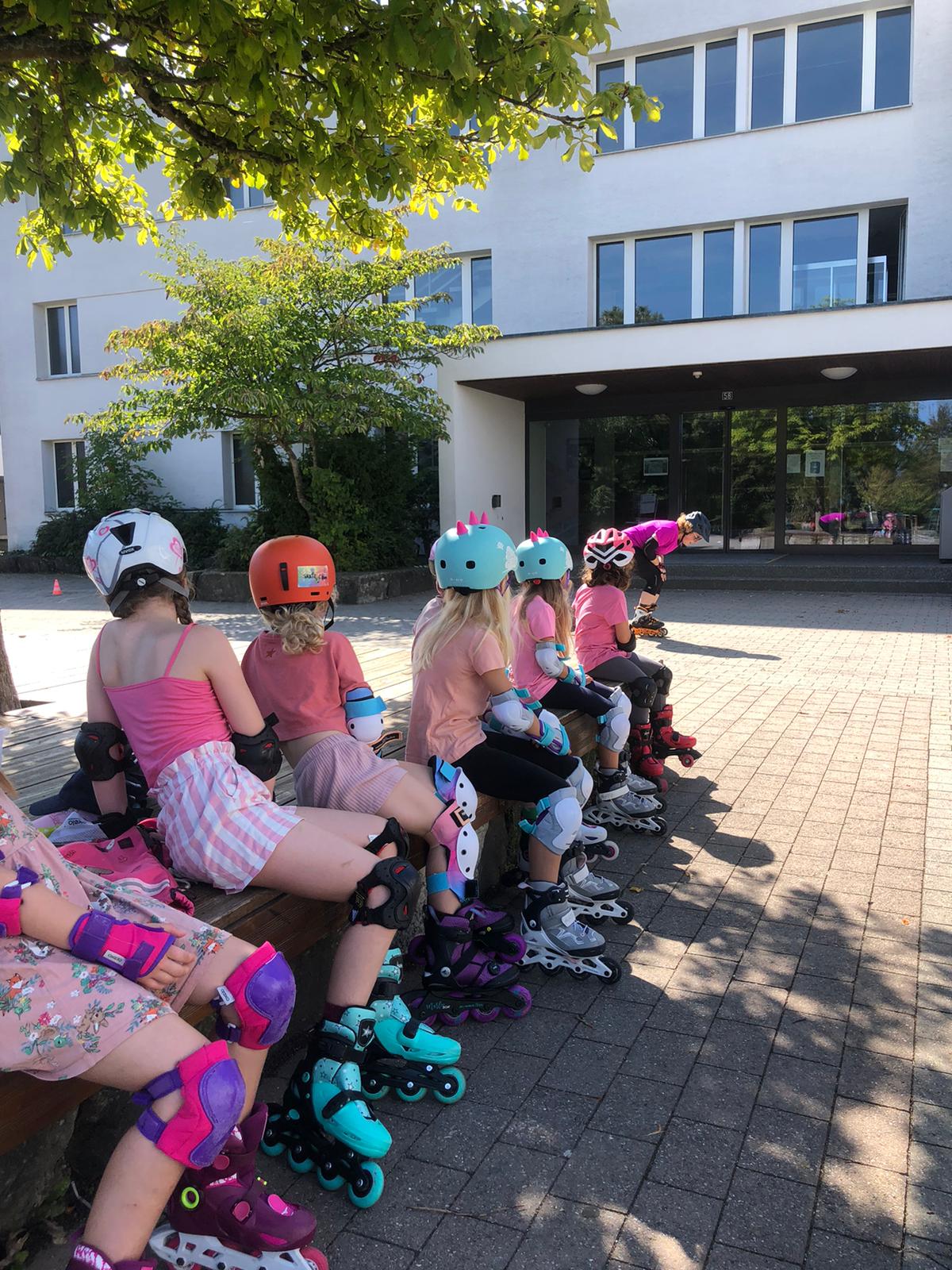 Inlineskaten mit Romy